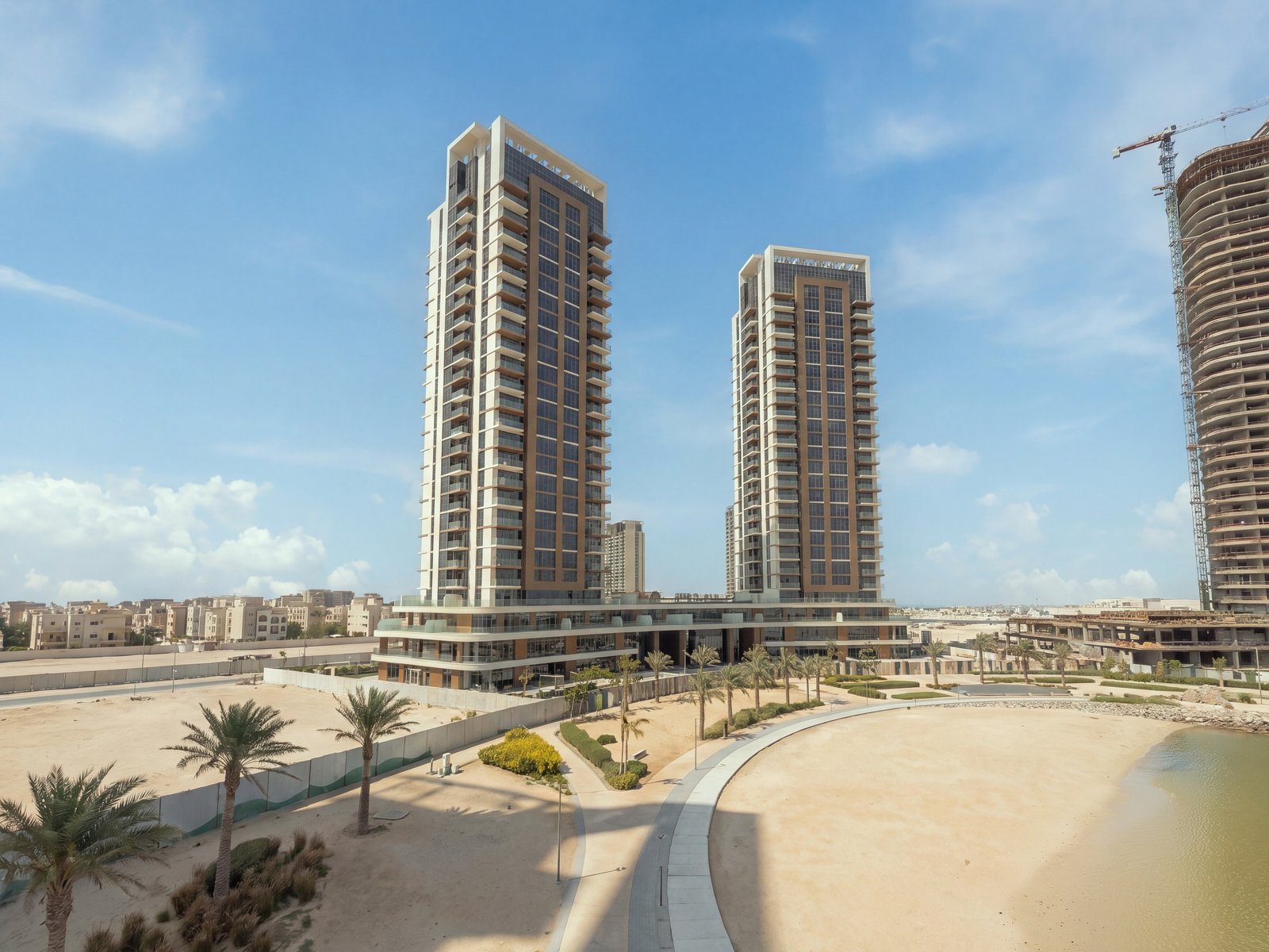 شقة راقية بغرفتي نوم في مشروع Thirty Five Waterfront – لوسيل، قطر